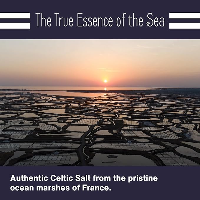 Le Marinier Celtic Salt Organic Fine Ground, 8oz.