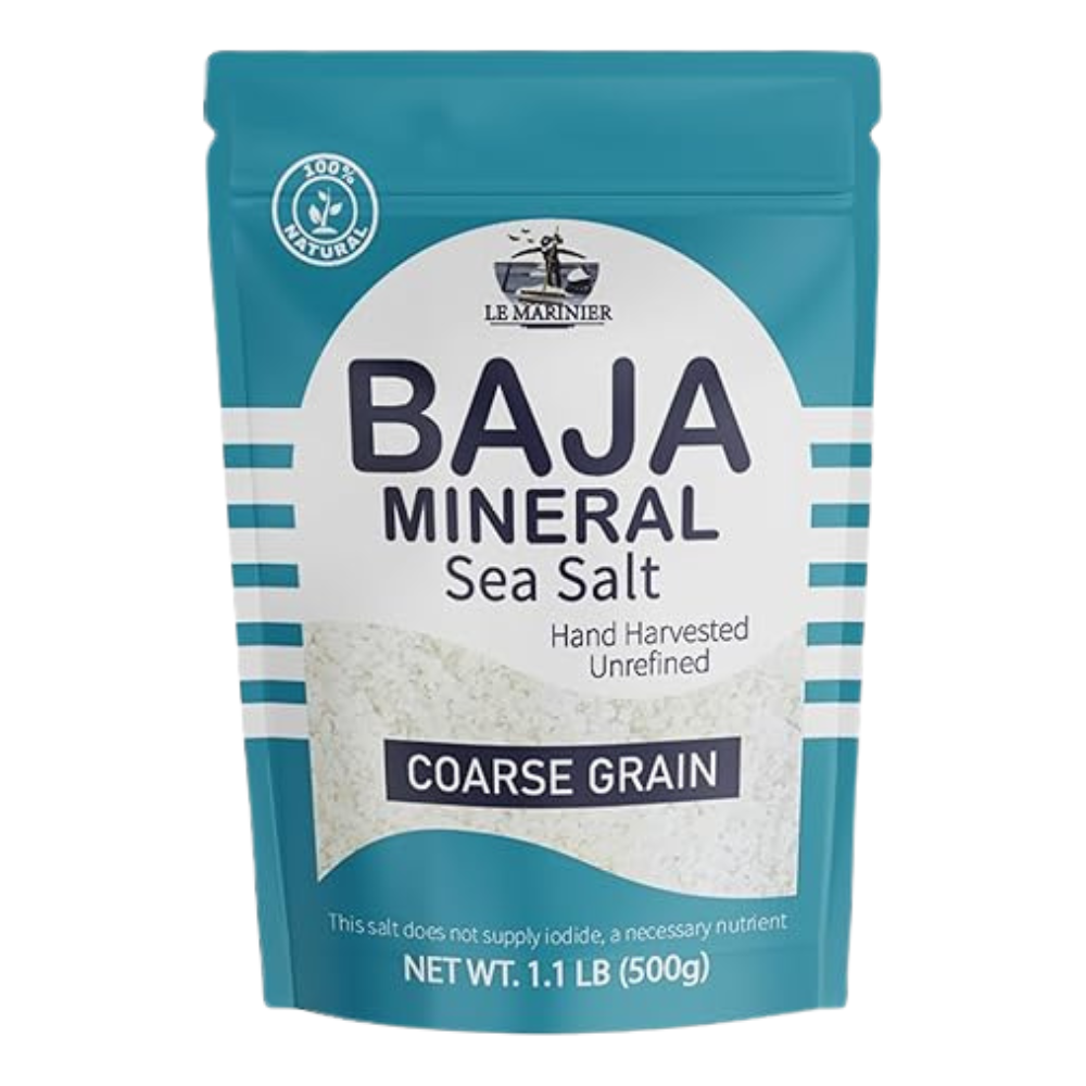Le Marinier Baja Mineral Sea Salt Coarse Grain, 1.1lb - 18oz