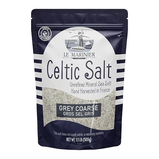 Le Marinier French Sea Salt Dry Grey Coarse, 0.6lb – 8.81oz (250g).