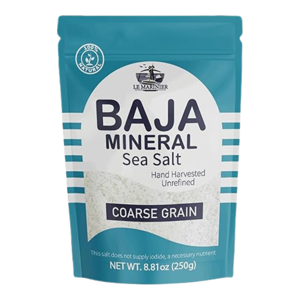 Le Marinier Baja Mineral Sea Salt Coarse Grain, 0.6lb – 8.81oz