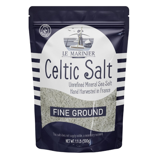 Le Marinier Celtic Salt Fine Ground - 1.1lb / 500g