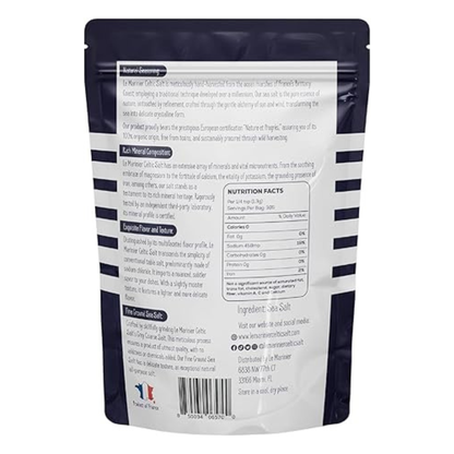 Le Marinier Celtic Salt Organic Fine Ground, 1.1lb - 18oz.