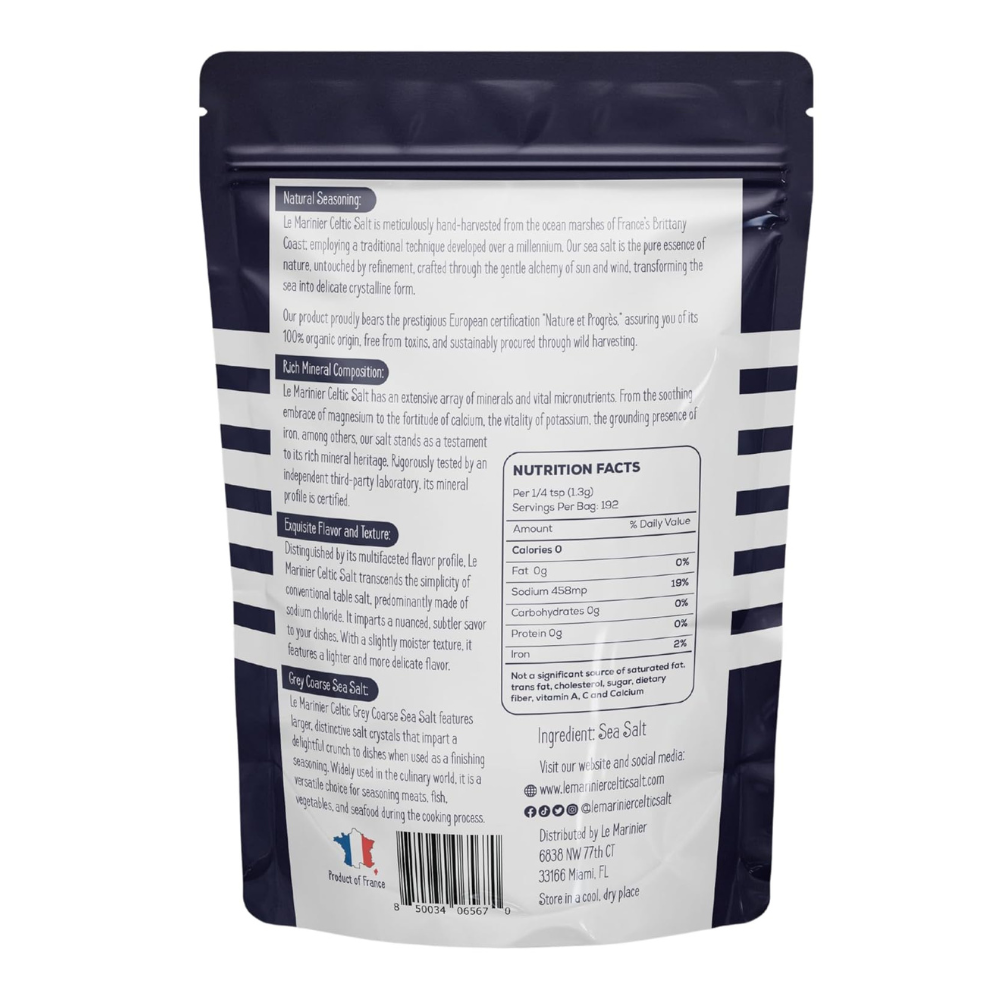 Le Marinier Celtic Salt Grey Coarse - 8.81oz / 250g