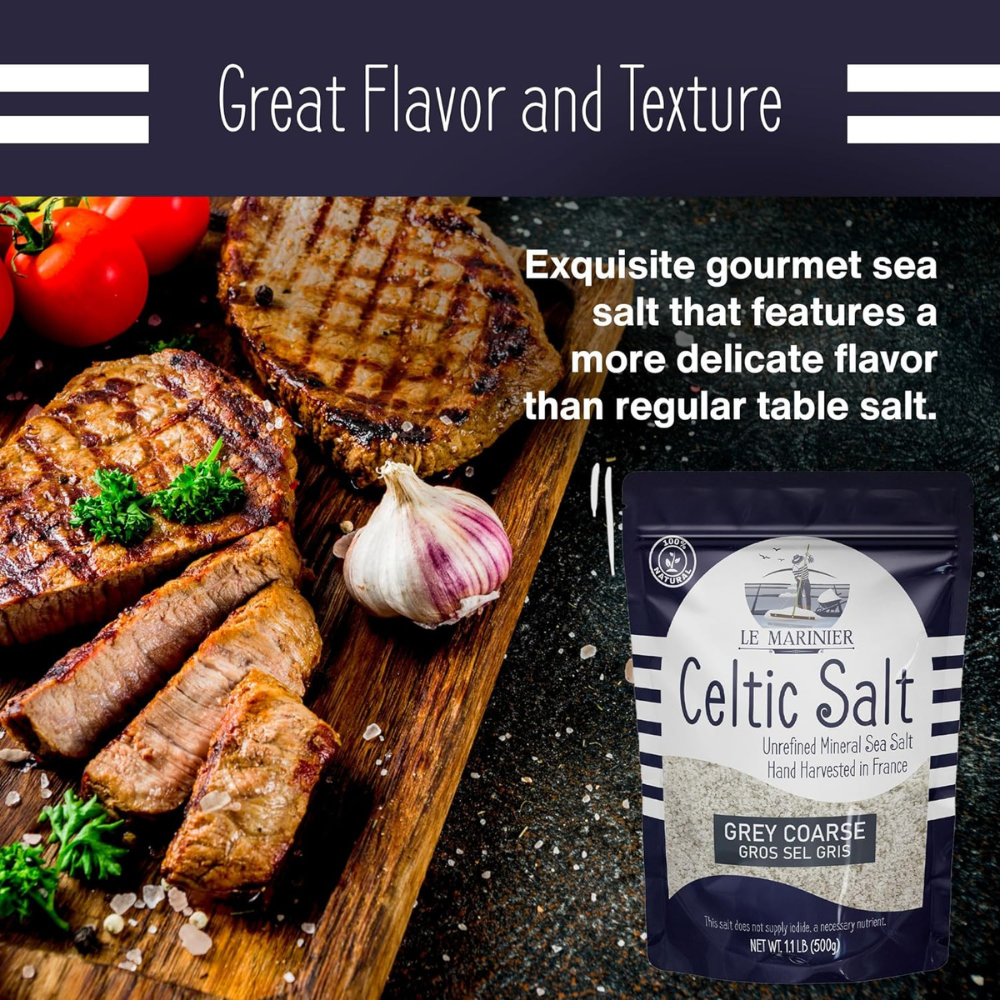 Le Marinier Celtic Salt Grey Coarse - 1.1lb / 500g
