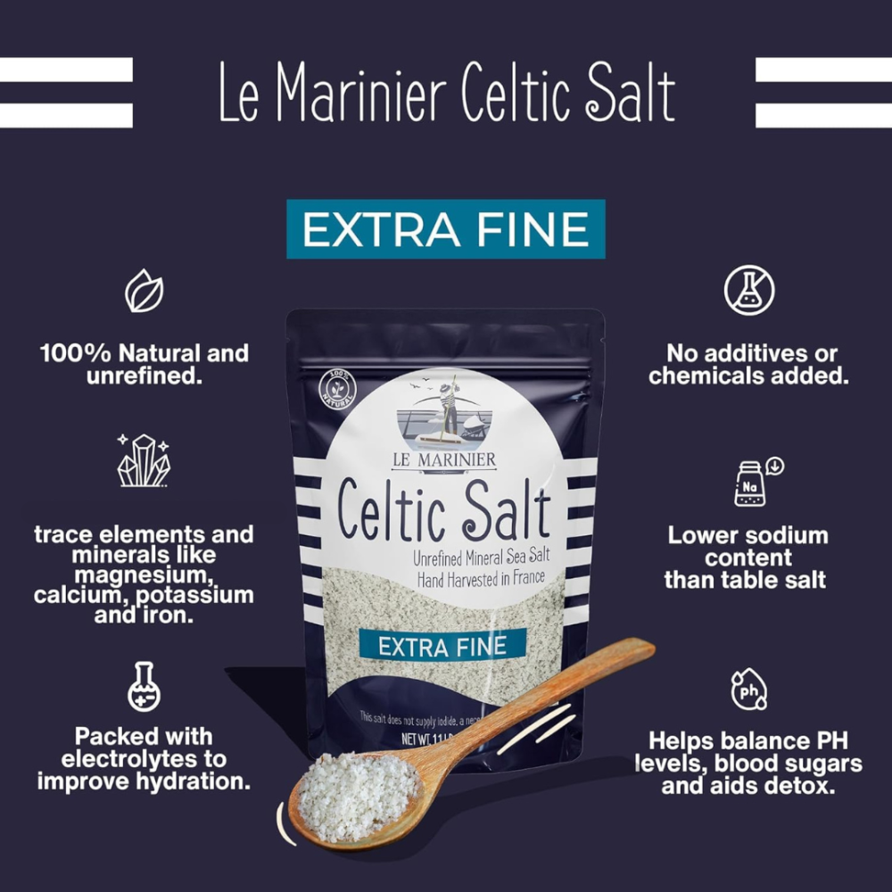 Le Marinier Celtic Salt Extra Fine - 8.81oz / 250g