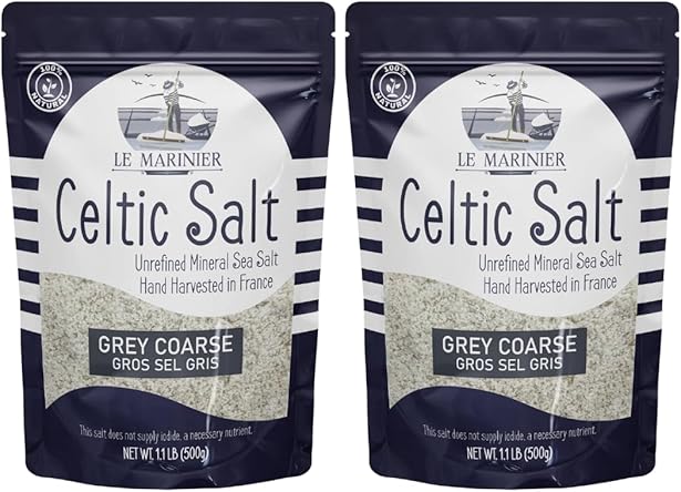 Le Marinier Celtic Salt Organic Grey Coarse, 1.1lb - 18oz.