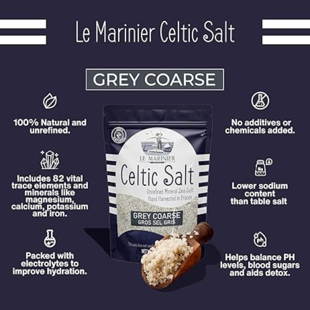 Le Marinier Baja Mineral Sea Salt Fine Grind, 0.6lb – 8.81oz