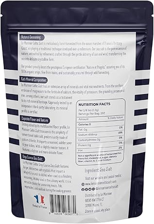 Le Marinier Baja Mineral Sea Salt Fine Grind, 0.6lb – 8.81oz