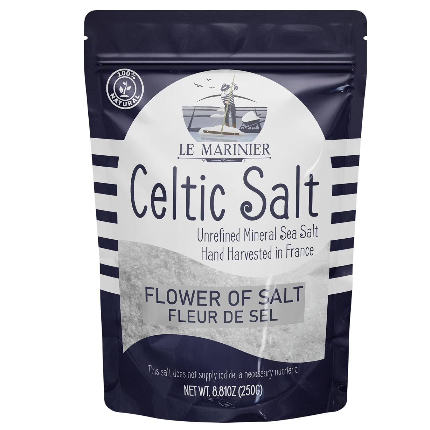 Le Marinier Celtic Salt Flower of Salt 8.81oz / 250g