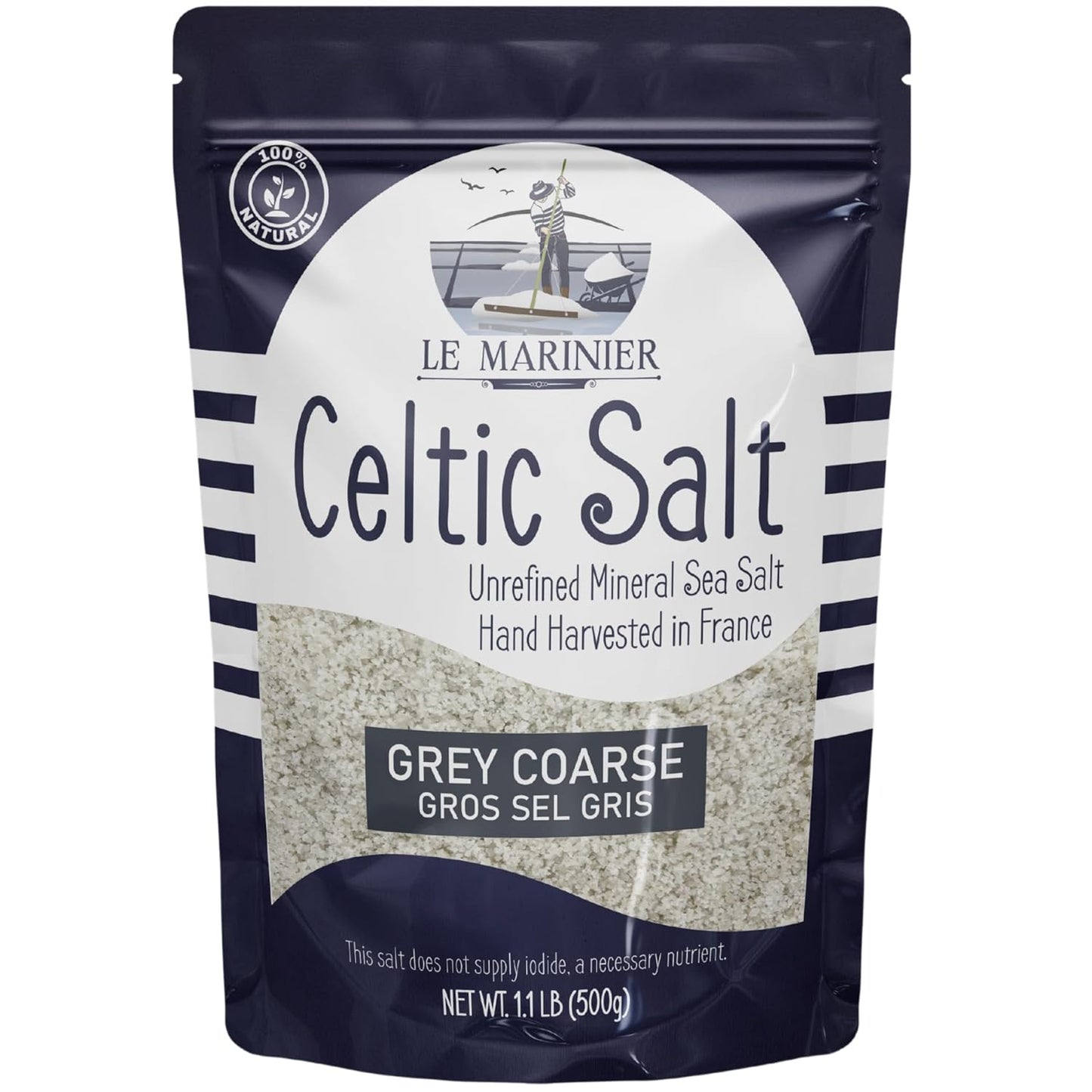 Le Marinier Celtic Salt Grey Coarse - 1.1lb / 500g