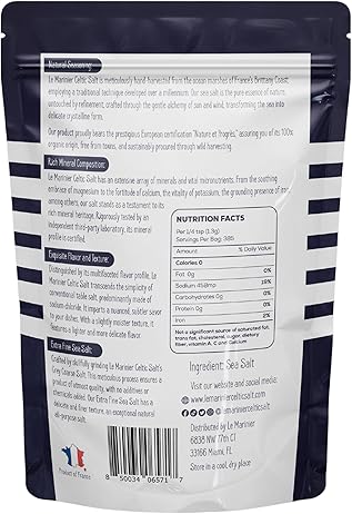 Le Marinier French Sea Salt Extra Fine, 1.1lb - 18oz.