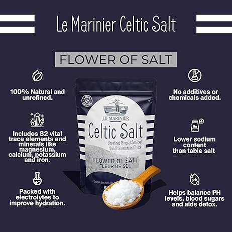 Le Marinier Fleur de Sel 0.6lb - 8.81oz.