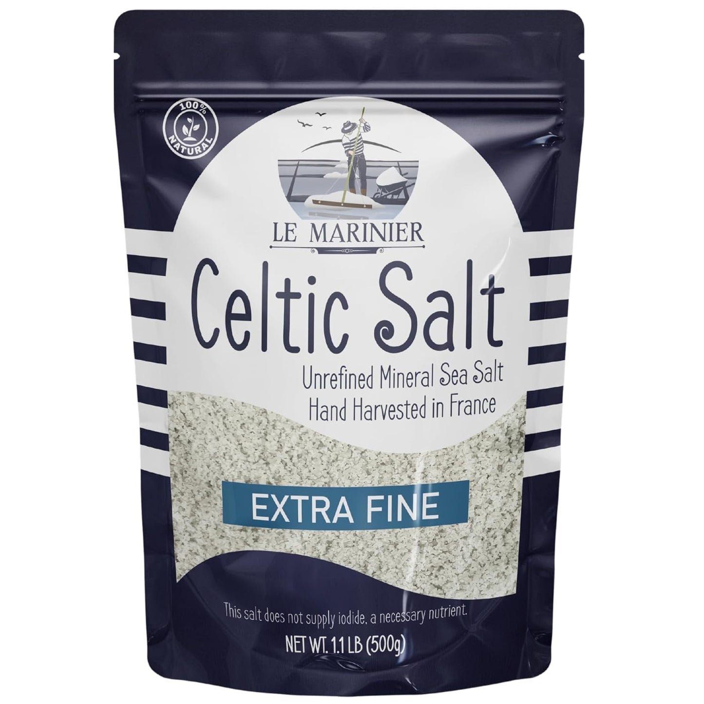 Le Marinier Celtic Salt Extra Fine - 1.1lb / 500g
