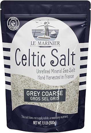 Le Marinier French Sea Salt Dry Grey Coarse, 0.6lb – 8.81oz (250g).