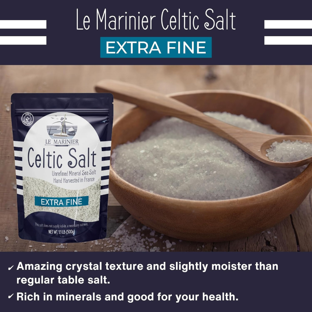 Le Marinier Celtic Salt Extra Fine - 8.81oz / 250g