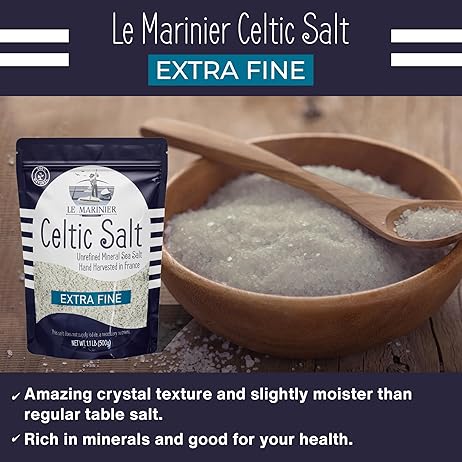 Le Marinier French Sea Salt Extra Fine, 1.1lb - 18oz.