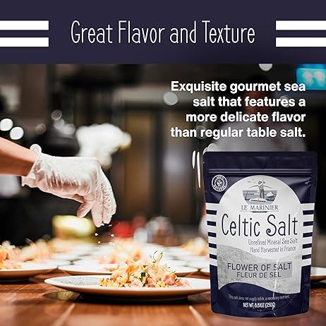 Le Marinier Fleur de Sel 0.6lb - 8.81oz.