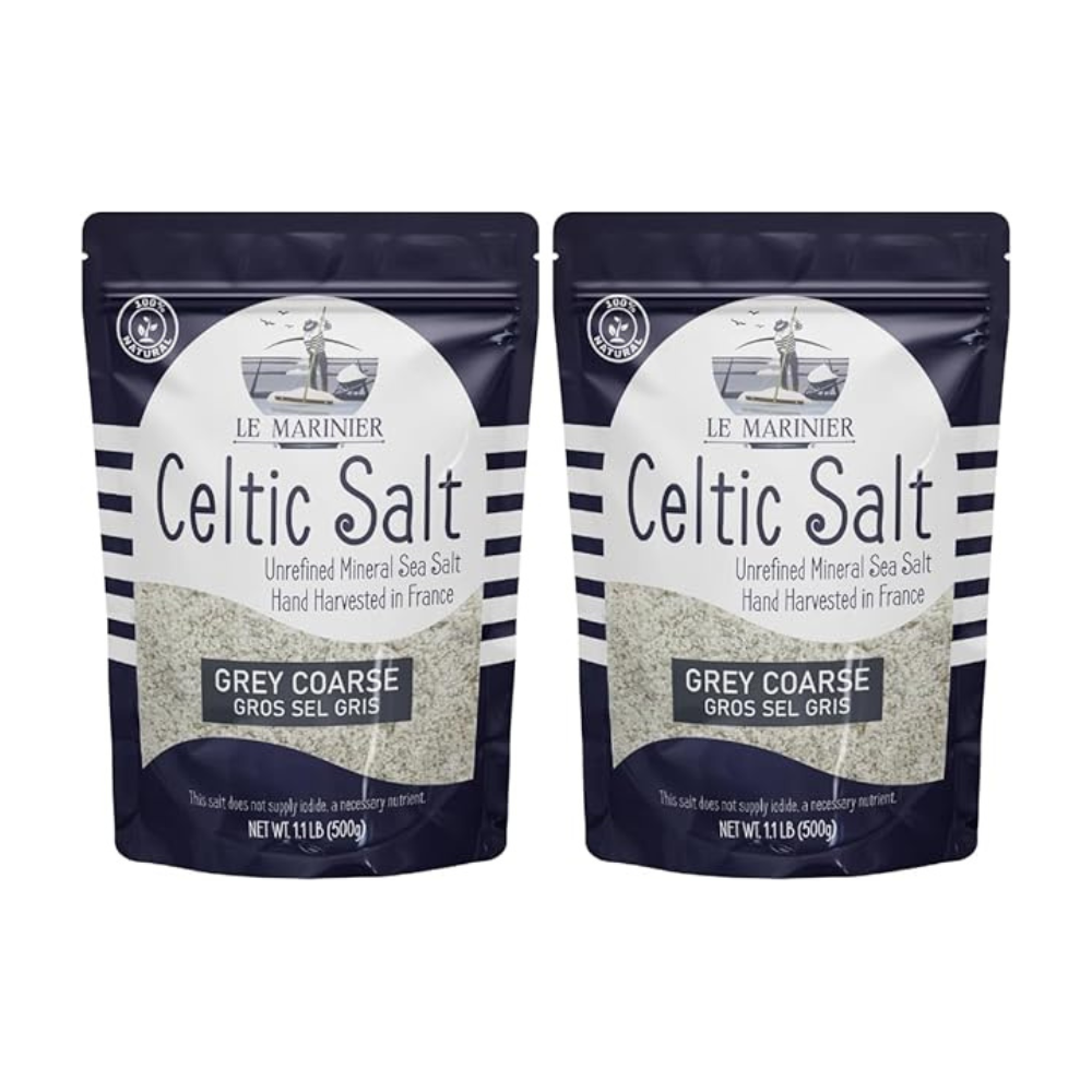 Le Marinier Celtic Salt Organic Grey Coarse, 1.1lb - 18oz.