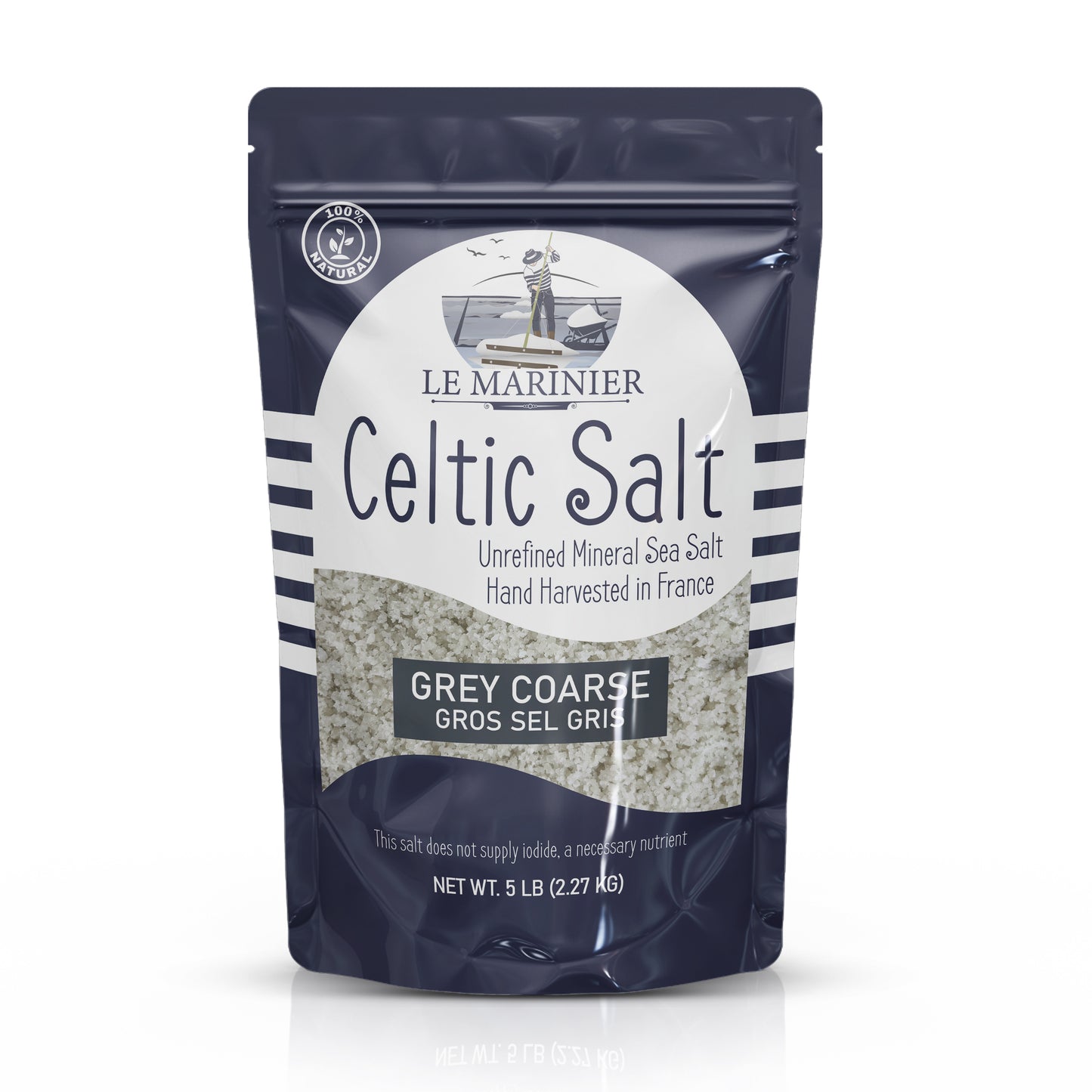 Le Marinier Celtic Salt Grey Coarse - 5lb / 2.27kg