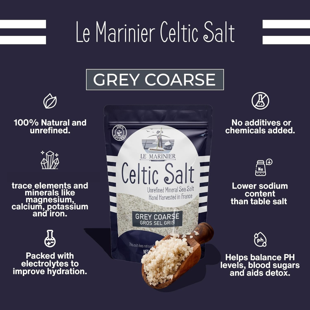 Le Marinier Celtic Salt Grey Coarse - 1.1lb / 500g